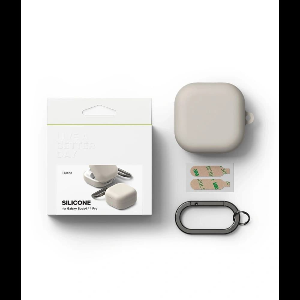 Ringke Silikon Samsung Galaxy Buds 4 / 4 Pro Stein
 - 6