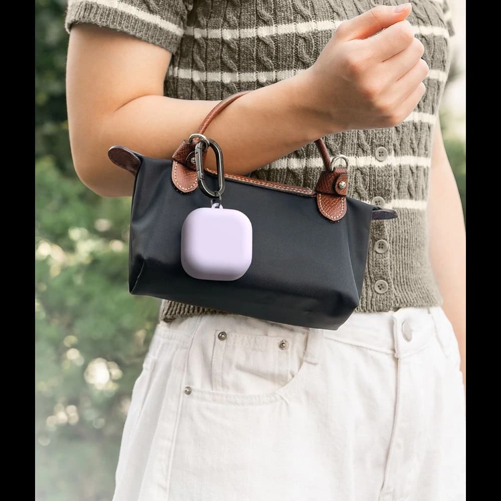 Ringke Silicone Samsung Galaxy Buds 4 / 4 Pro Light Purple - 5