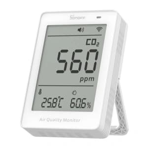 Sonoff AirGuard CO2 SAWF-08P WiFi LCD Luftqualitätsmesser