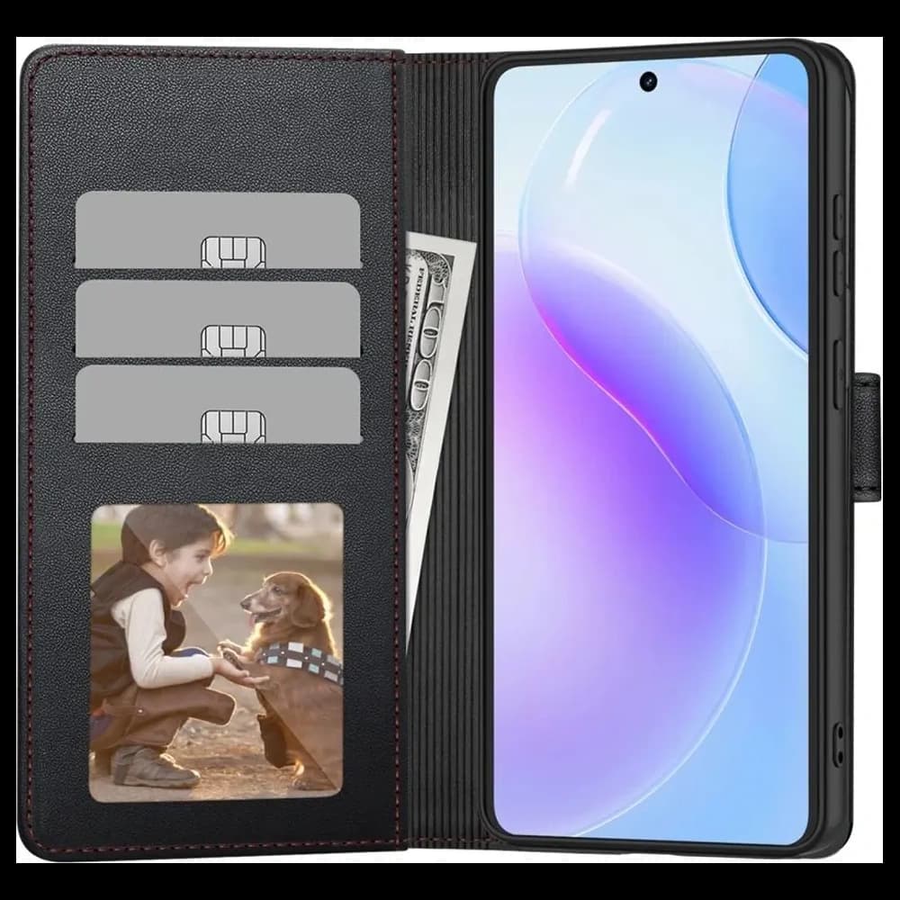 Tech-Protect Wallet Samsung Galaxy A57 5G Black/red - 2