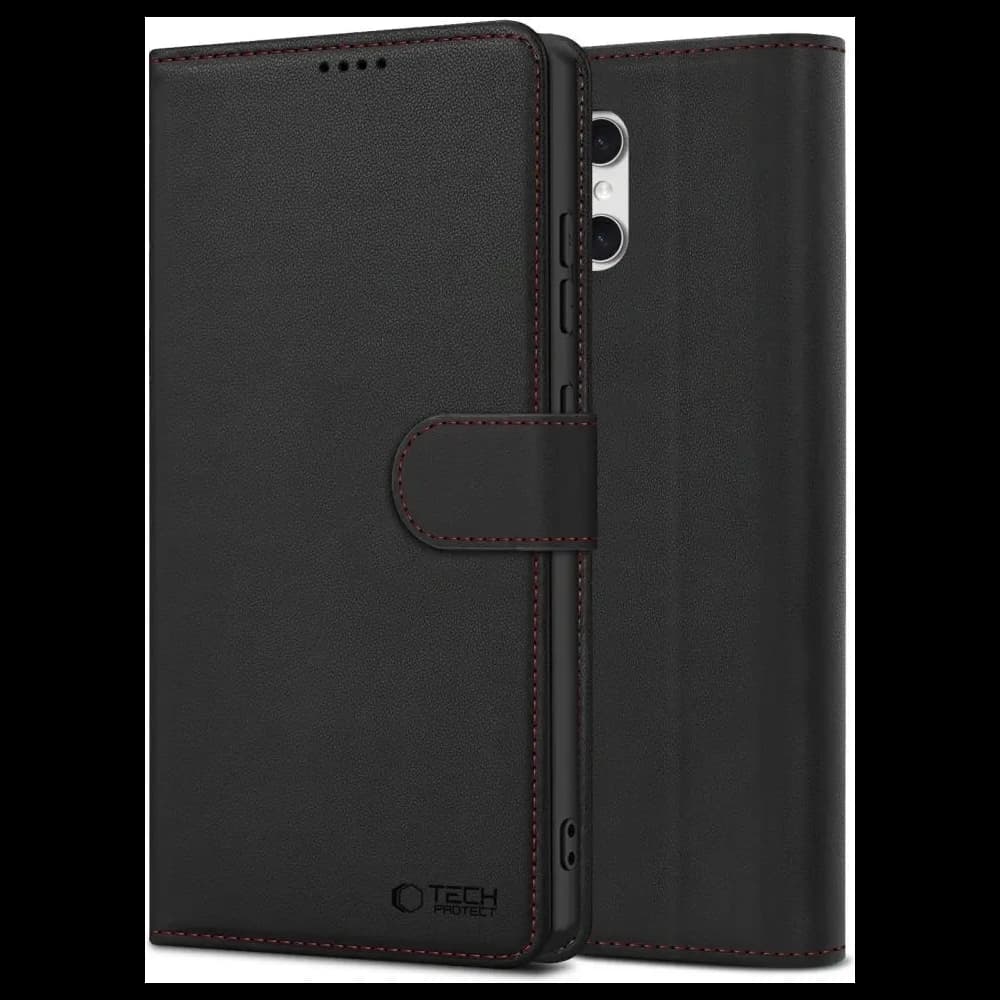 Tech-Protect Wallet Samsung Galaxy A57 5G Black/red - 3