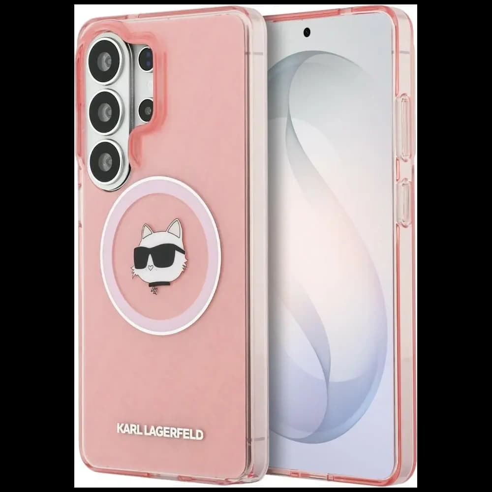 Karl Lagerfeld IML Wiederholt Choupette MagSafe Samsung Galaxy S26 Ultra Pink
 - 1