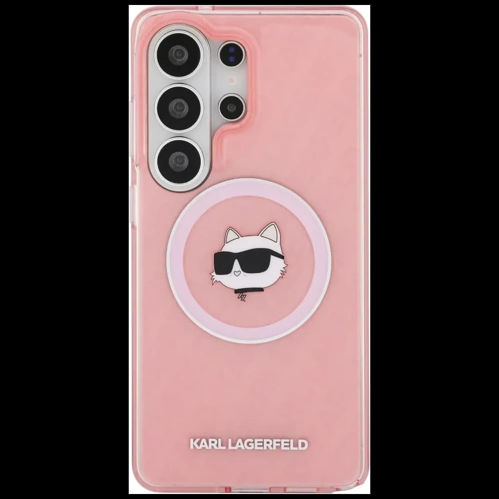 Karl Lagerfeld IML Wiederholt Choupette MagSafe Samsung Galaxy S26 Ultra Pink
 - 3