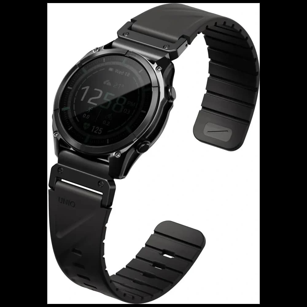 UNIQ Fluo strap for Garmin 22mm black - 4