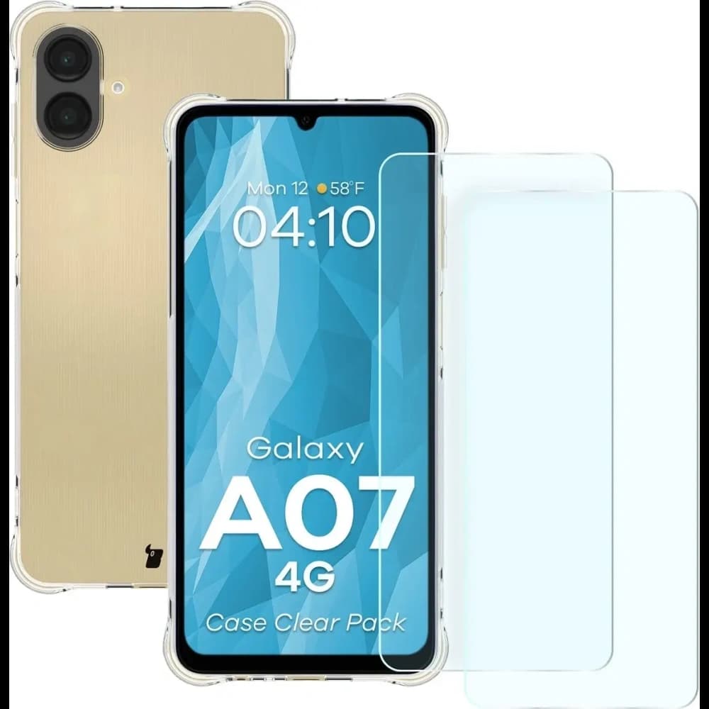 Bizon Case Clear Pack Samsung Galaxy A07 4G - 1