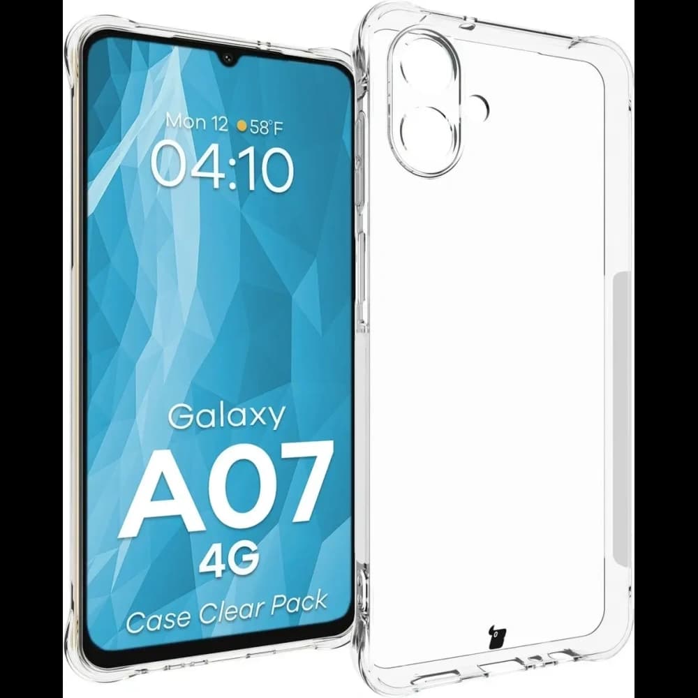 Bizon Case Clear Pack Samsung Galaxy A07 4G - 3