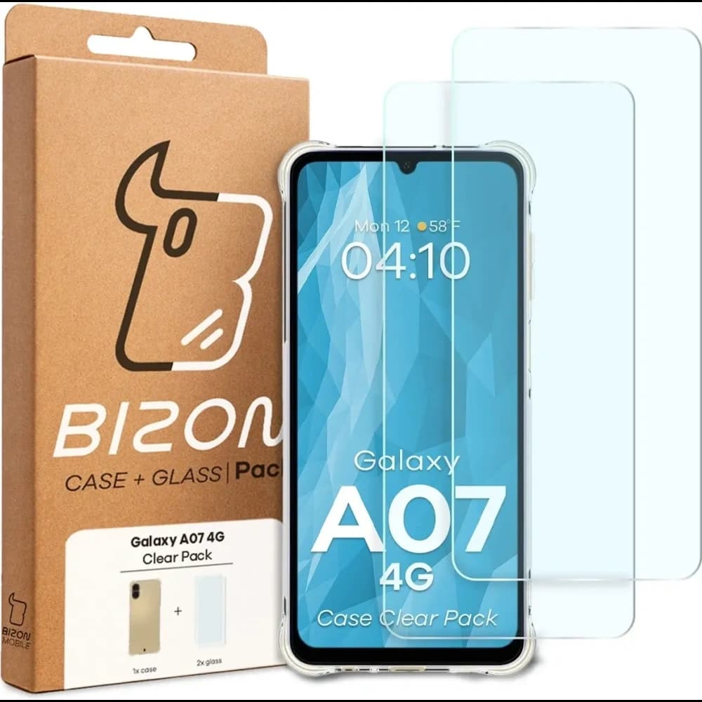 Bizon Case Clear Pack Samsung Galaxy A07 4G - 9