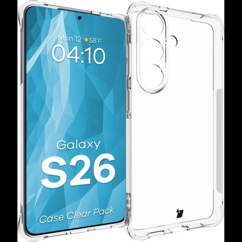 Bizon Case Clear Pack Samsung Galaxy S26 - 3