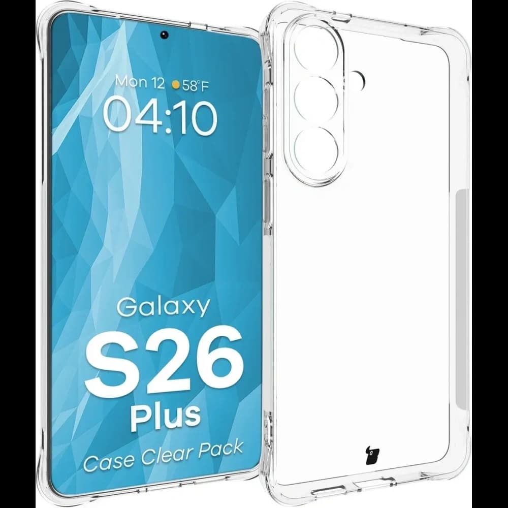 Bizon Case Clear Pack Samsung Galaxy S26+ Plus - 3