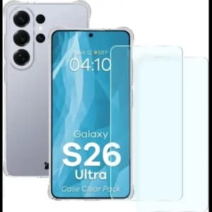 Bizon Case Clear Pack Samsung Galaxy S26 Ultra