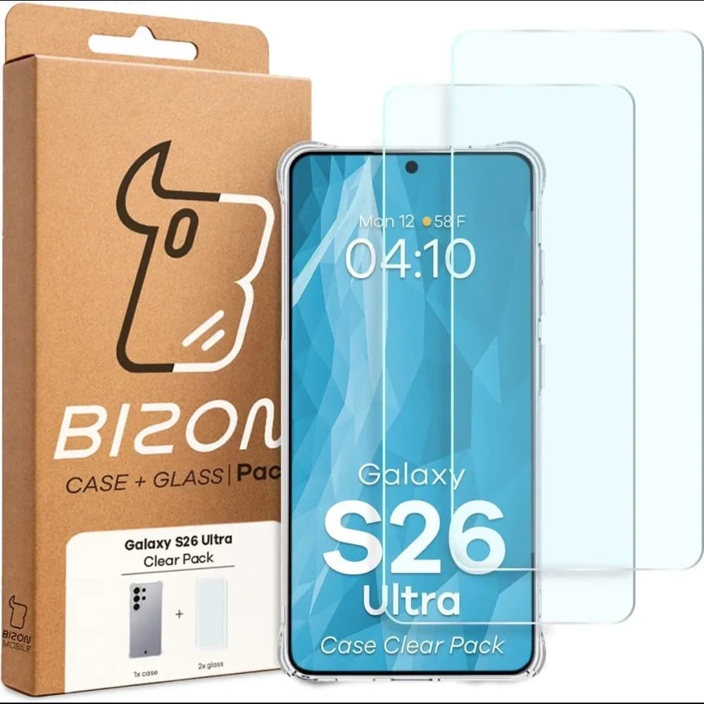 Bizon Case Clear Pack Samsung Galaxy S26 Ultra - 9