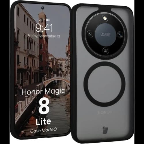 Bizon MatteO Magnetic Pack Honor Magic8 Lite smoky black
