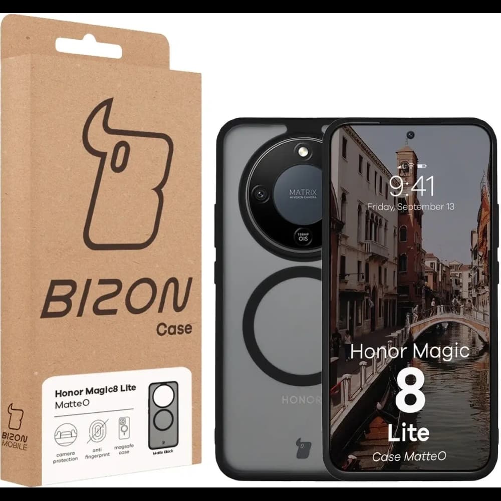 Bizon MatteO Magnetic Pack Honor Magic8 Lite smoky black - 7