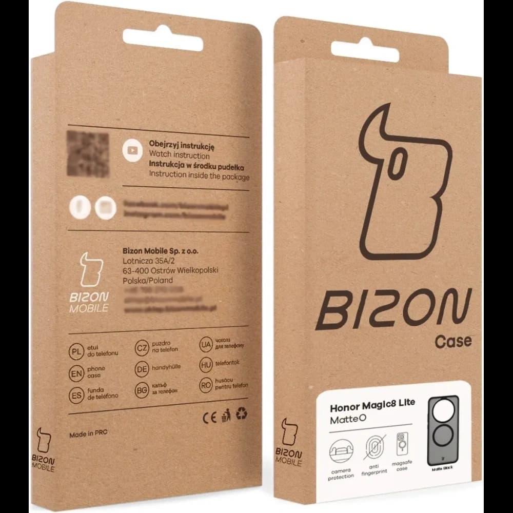 Bizon MatteO Magnetic Pack Honor Magic8 Lite smoky black - 8