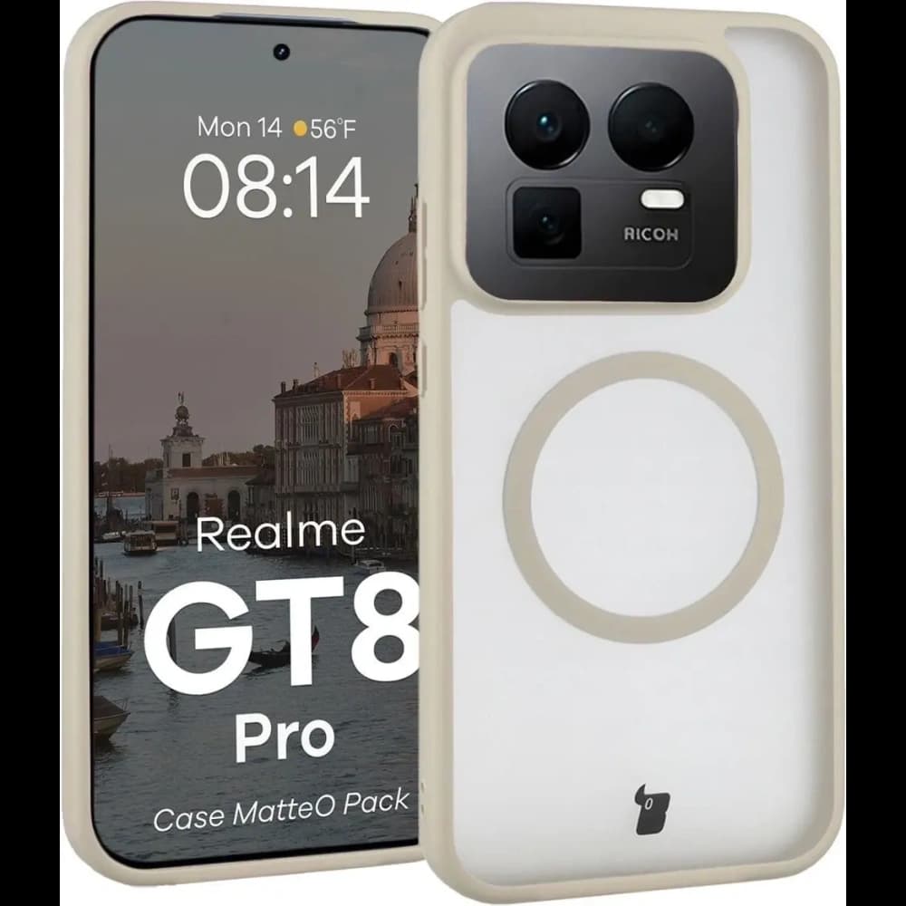 Bizon MatteO Magnetic Pack Realme GT 8 Pro smoky beige
 - 3