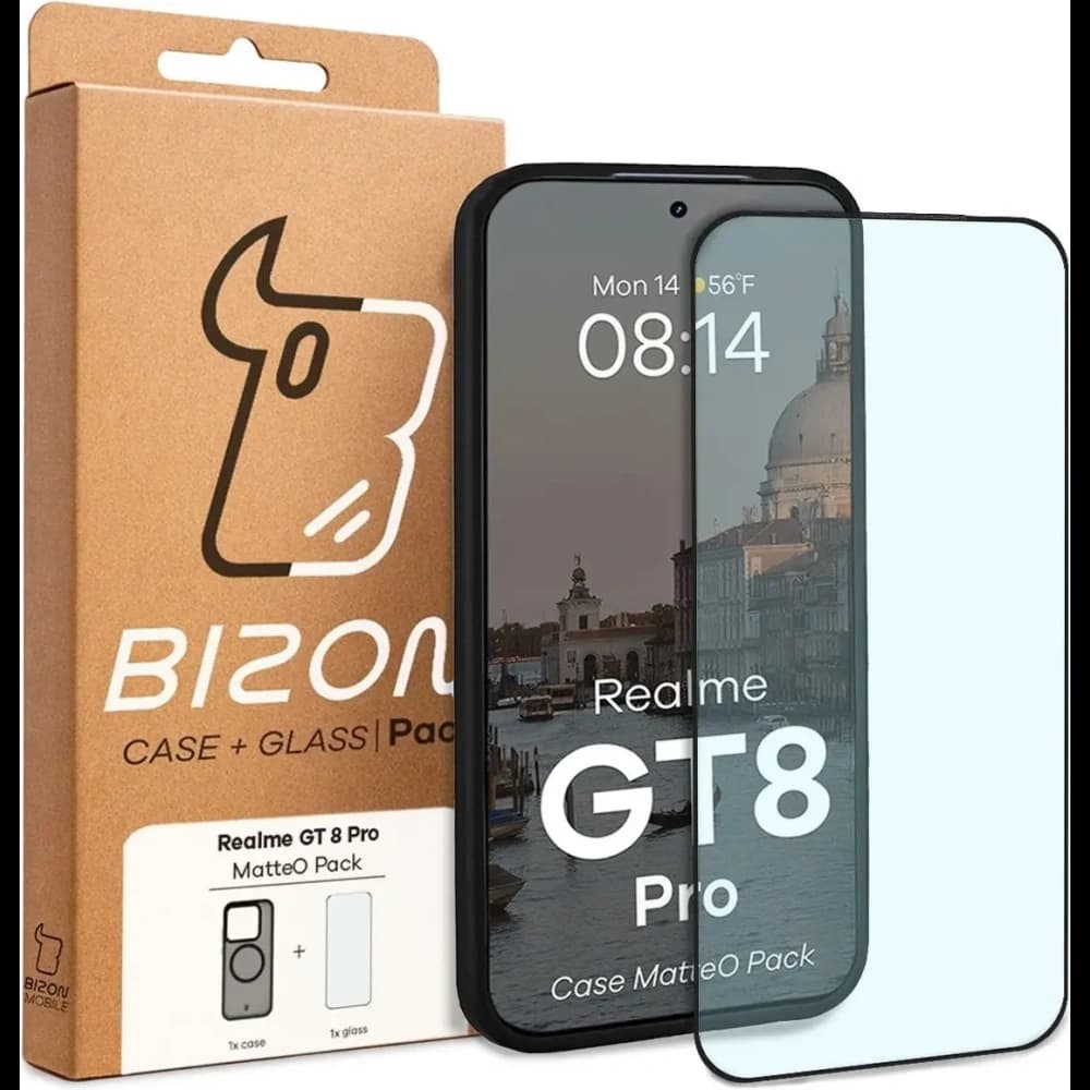 Bizon MatteO Magnetic Pack Realme GT 8 Pro smoky black - 9