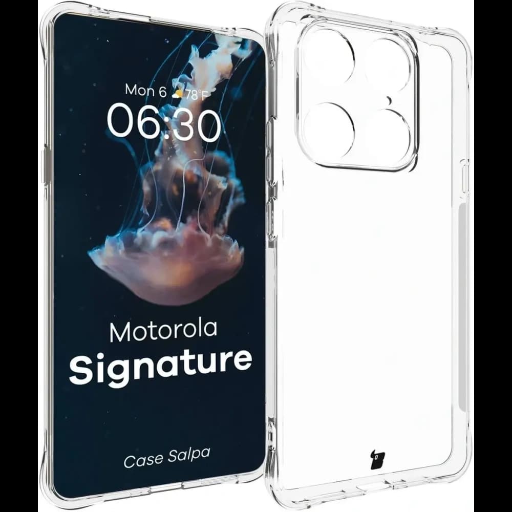 Bizon Case Salpa Motorola Signature clear
 - 1