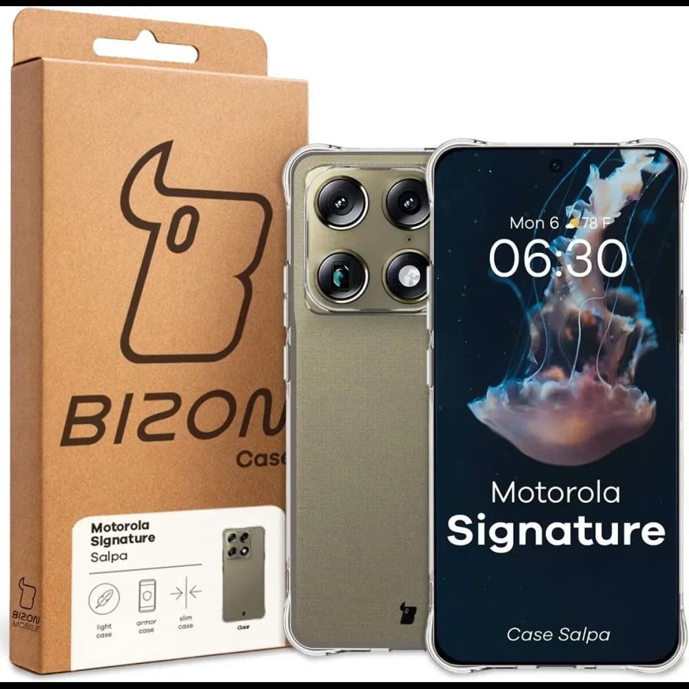 Bizon Case Salpa Motorola Signature clear
 - 7