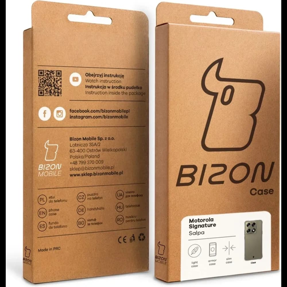 Bizon Case Salpa Motorola Signature clear
 - 8
