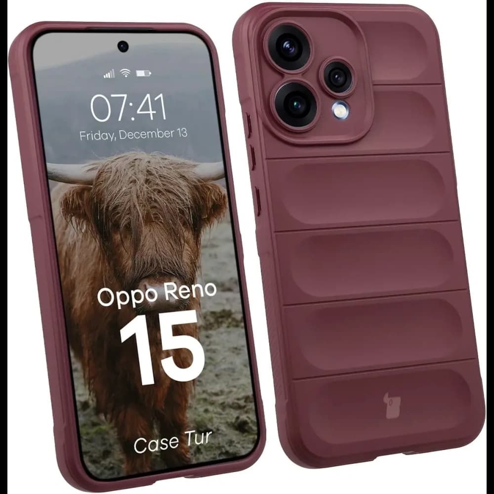Bizon Case Tur Oppo Reno 15 burgunder
- 1