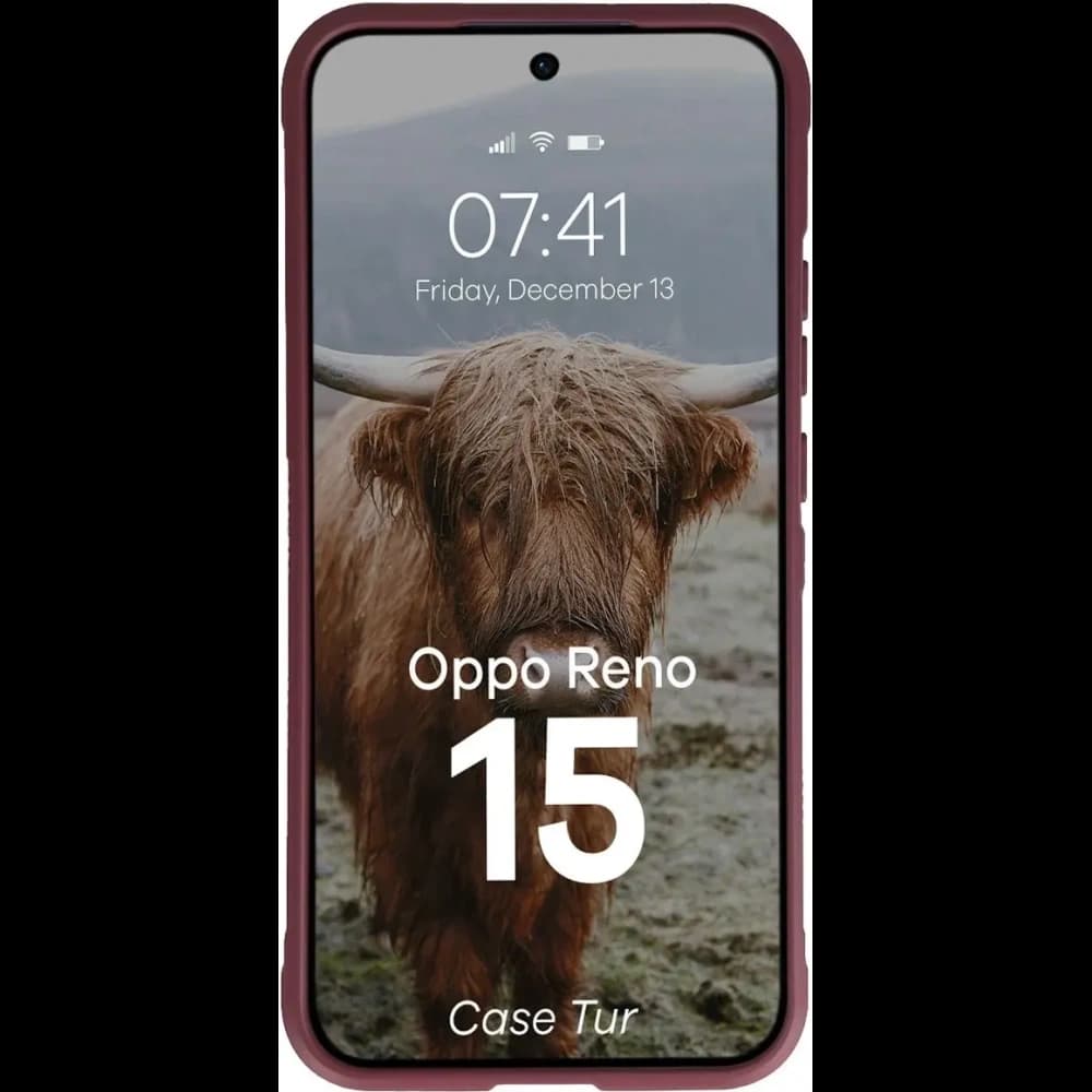 Bizon Case Tur Oppo Reno 15 burgunder
- 5