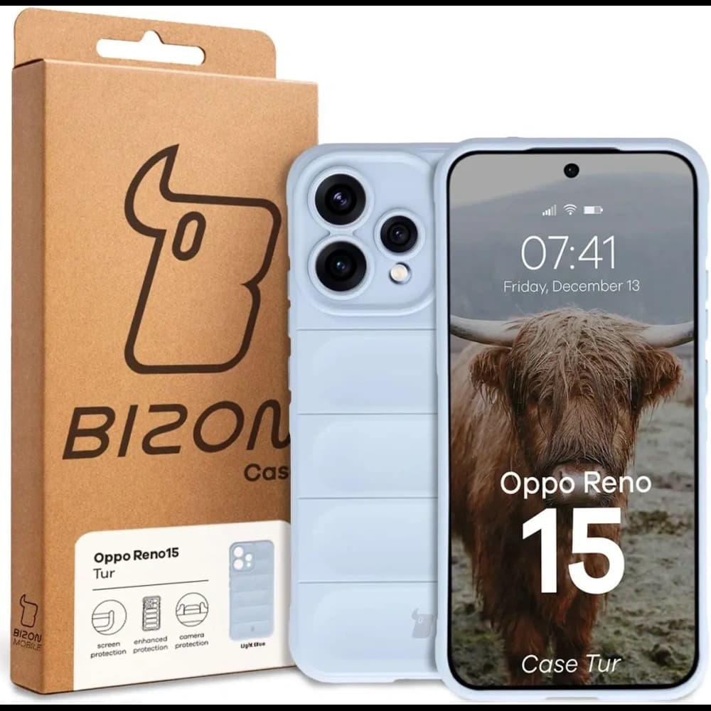 Bizon Case Tur Oppo Reno 15 hellblau
 - 8