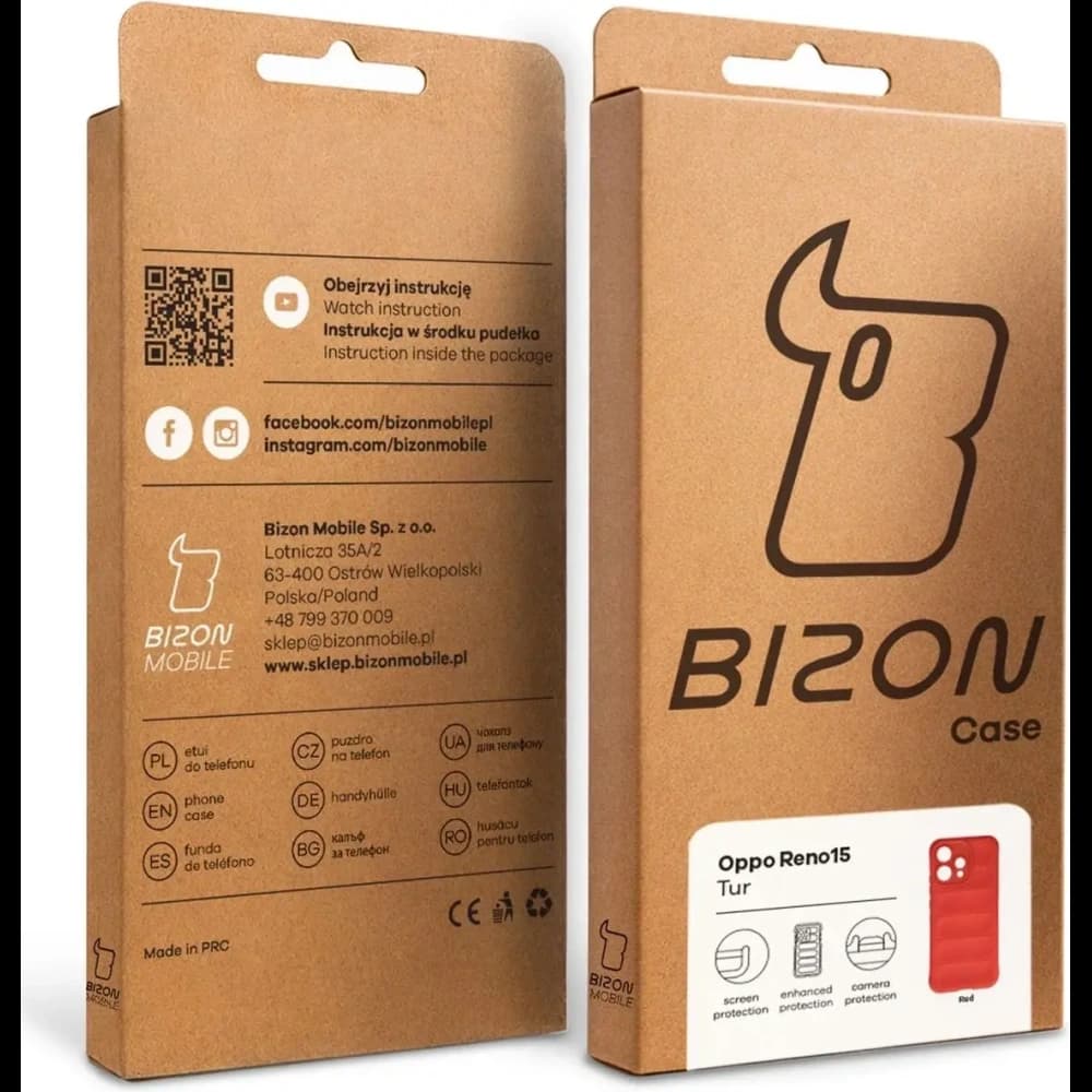 Bizon Case Tur Oppo Reno 15 rot
 - 9