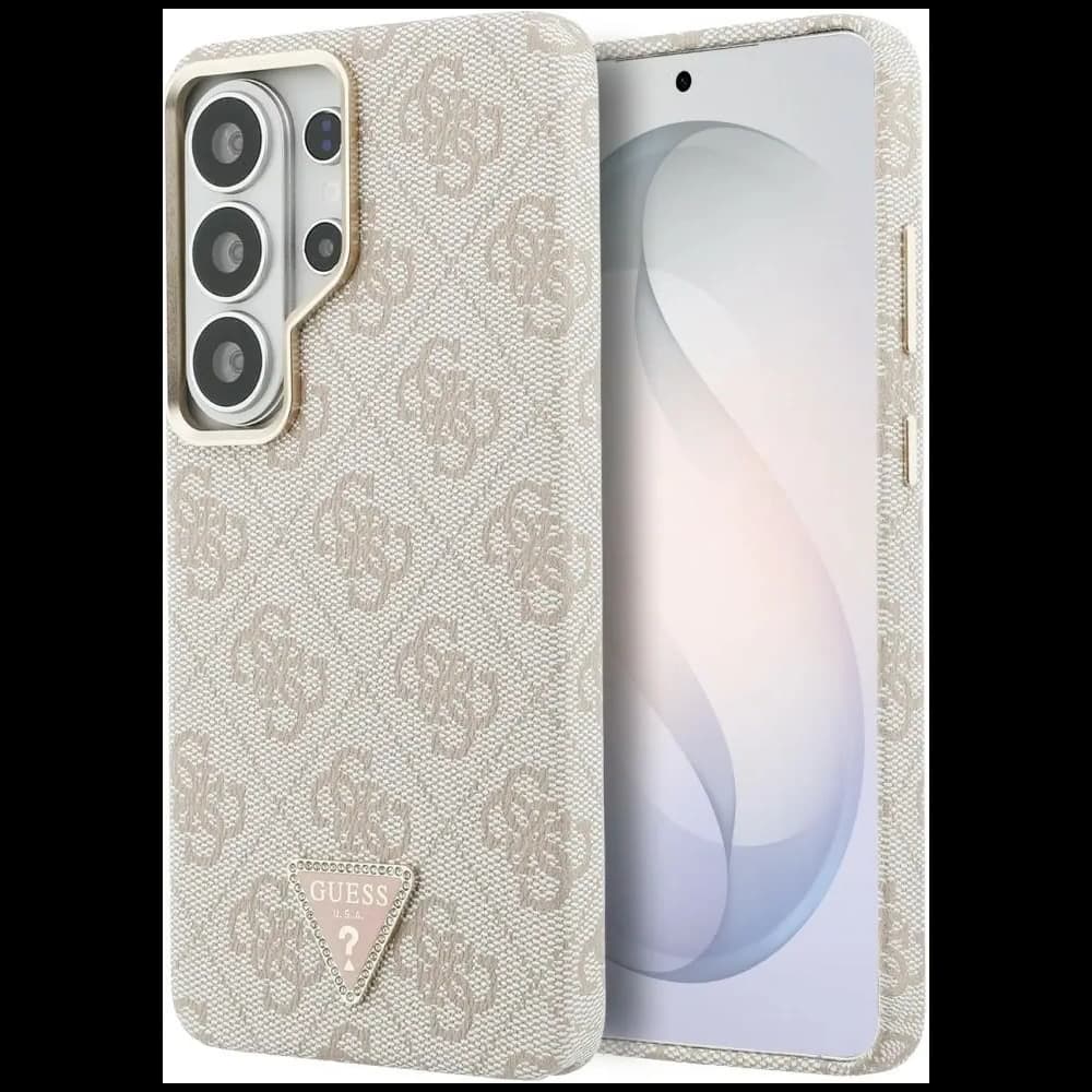 Guess 4G Triangle Logo MagSafe Samsung Galaxy S26 Ultra pink
 - 1