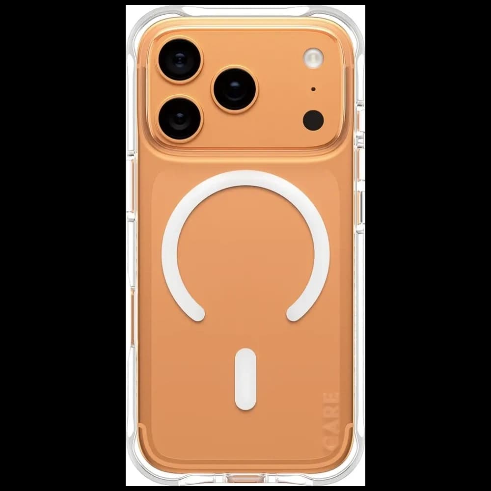 CARE by PanzerGlass Fashionable Samba w. White MagSafe Apple iPhone 17 Pro clear - 2