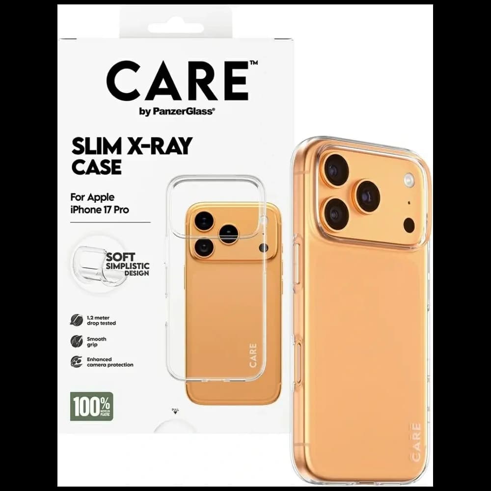 CARE by PanzerGlass Fashionable X-Ray Soft Basic Apple iPhone 17 Pro clear - 4