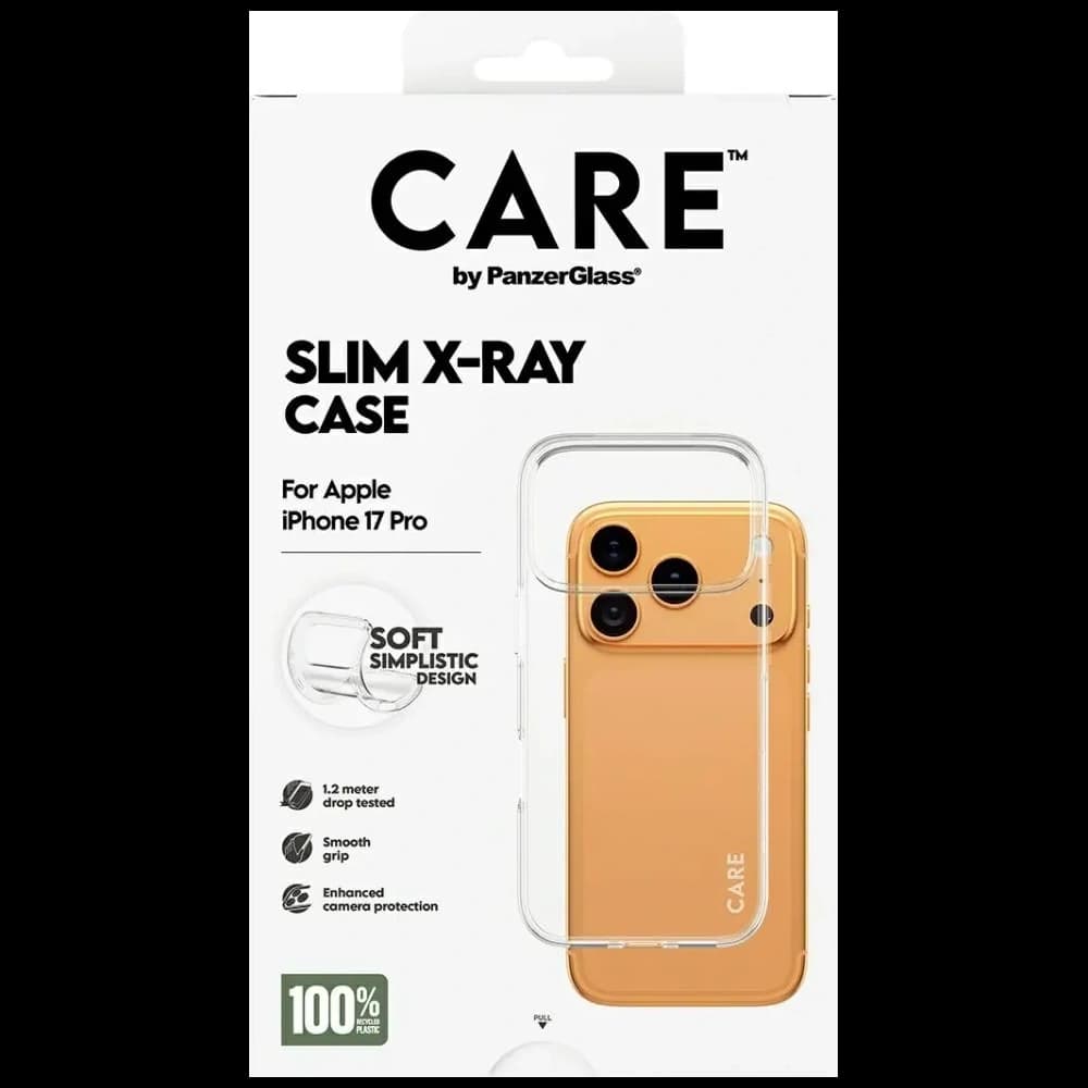 CARE by PanzerGlass Fashionable X-Ray Soft Basic Apple iPhone 17 Pro clear - 5