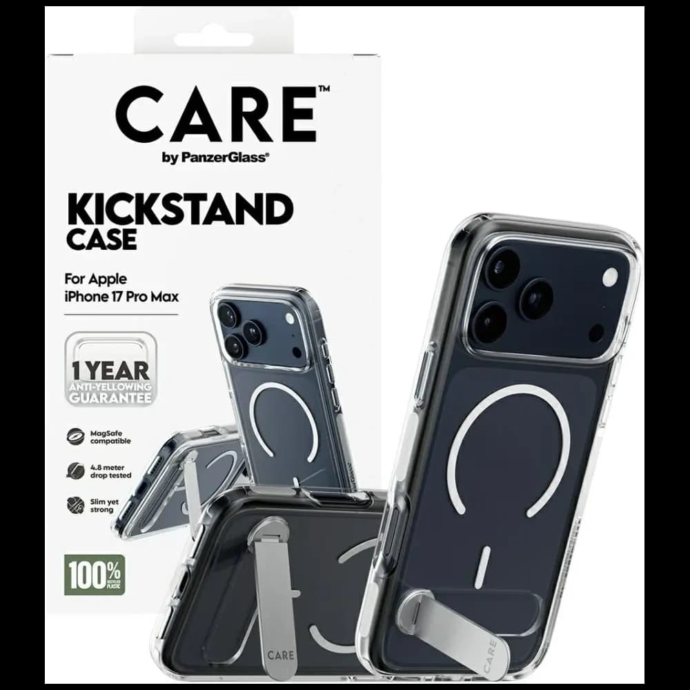CARE by PanzerGlass Feature mit Kickstand MagSafe Apple iPhone 17 Pro Max klar
 - 4