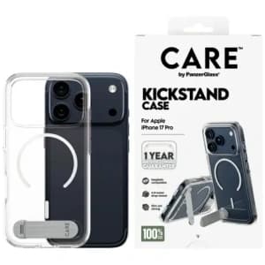 CARE by PanzerGlass Feature mit Kickstand MagSafe Apple iPhone 17 Pro klar
