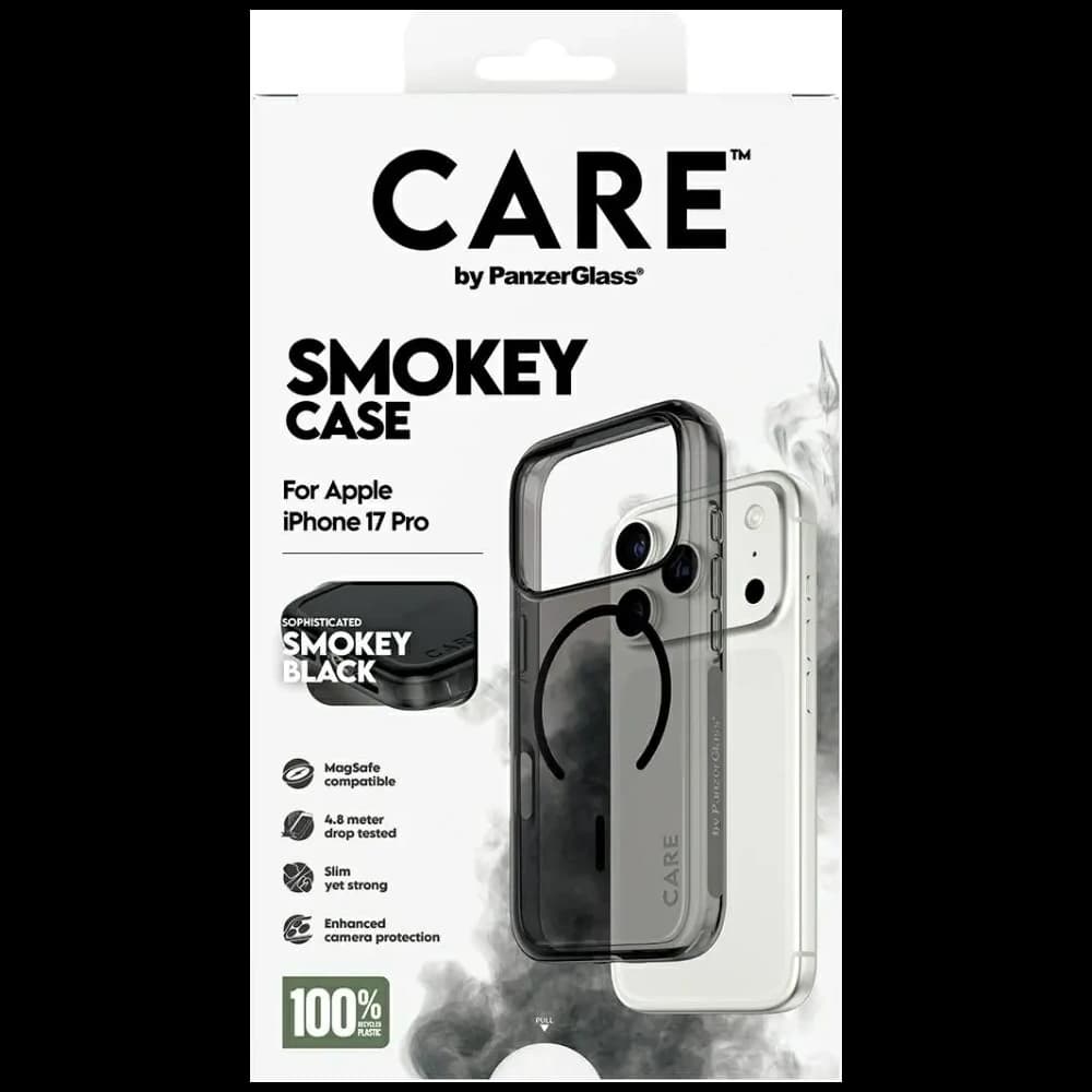 CARE by PanzerGlass Flagship Urban Explorer mit Black MagSafe Apple iPhone 17 Pro smoky
 - 5