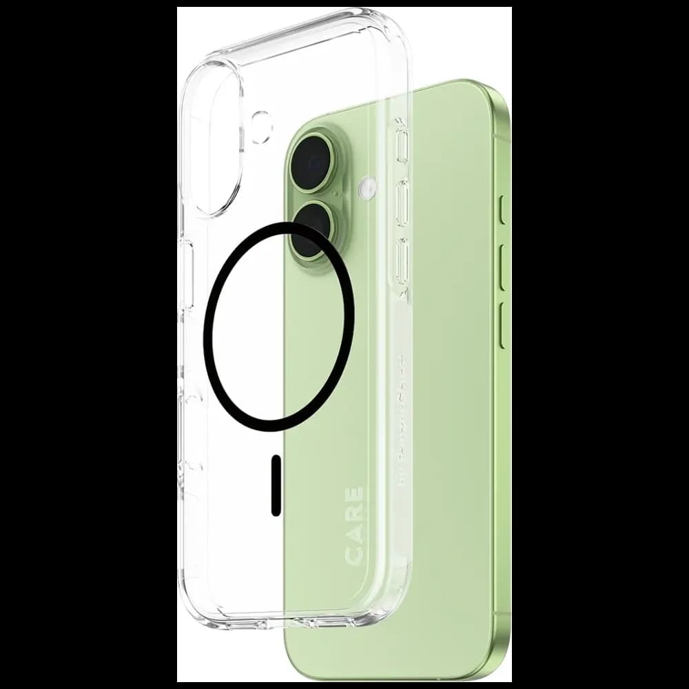 CARE by PanzerGlass Flagship Urban Explorer w. Black MagSafe Apple iPhone 17 clear - 2