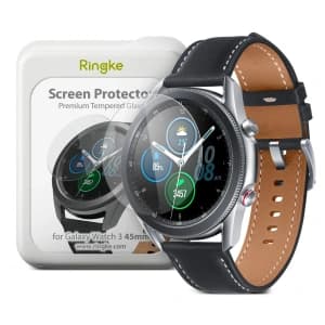 Ringke ID Glass Samsung Galaxy Watch 3 45mm [4 PACK]