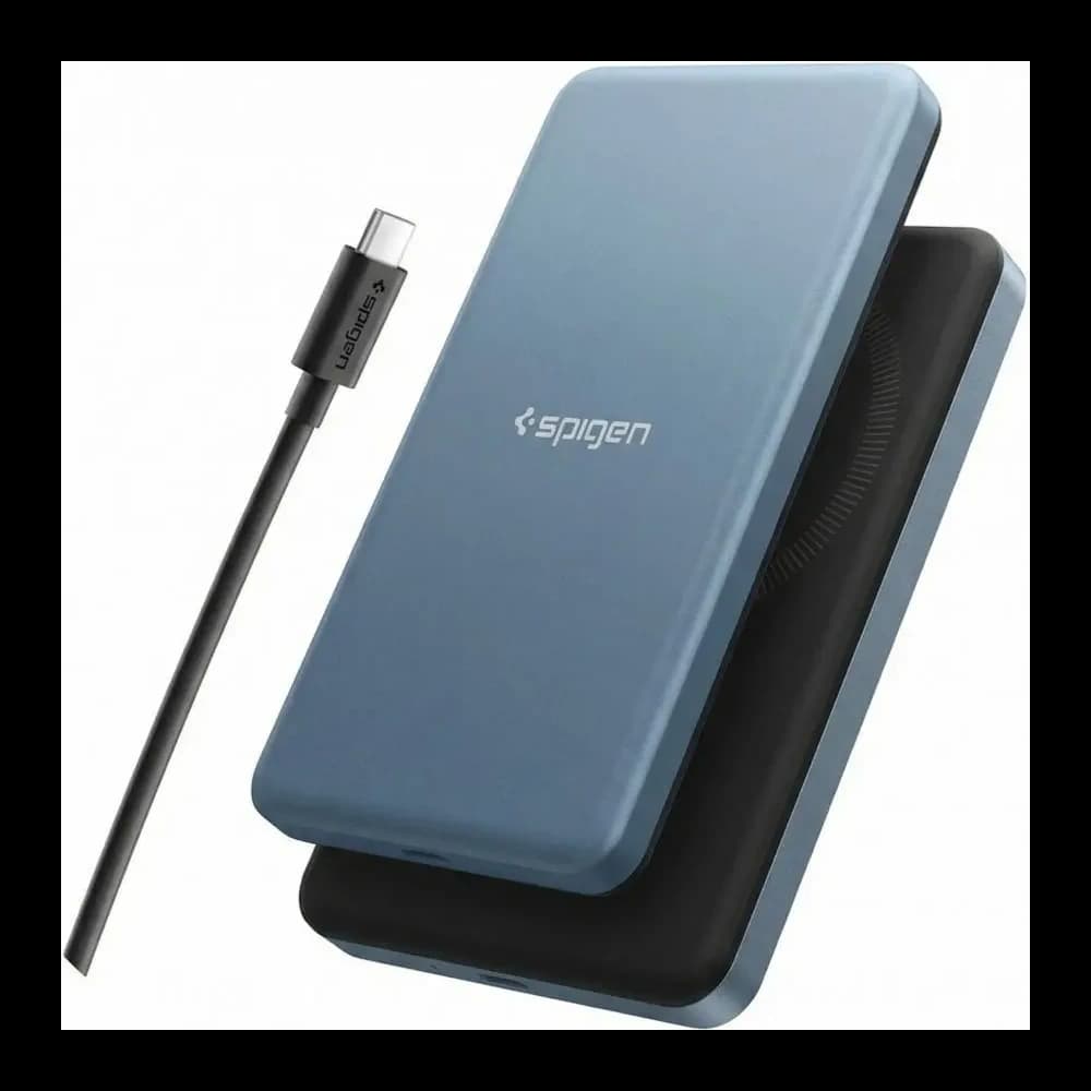Spigen EA2205MQ Essential MagSafe PowerBank 5000mAh 22.5W QI2 Teal Blue - 1
