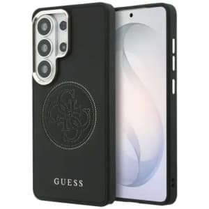 Guess Perforated Logo MagSafe Samsung Galaxy S26 Ultra schwarz
