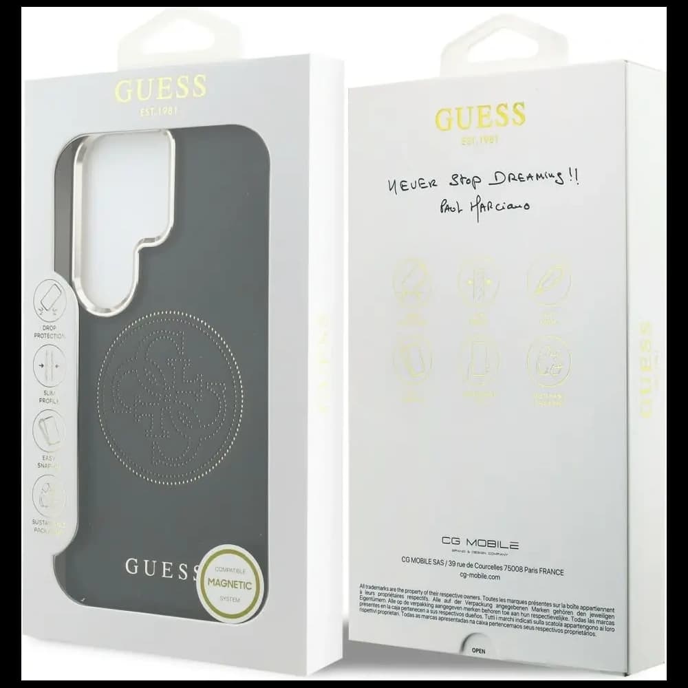 Guess Perforated Logo MagSafe Samsung Galaxy S26 Ultra schwarz
 - 8