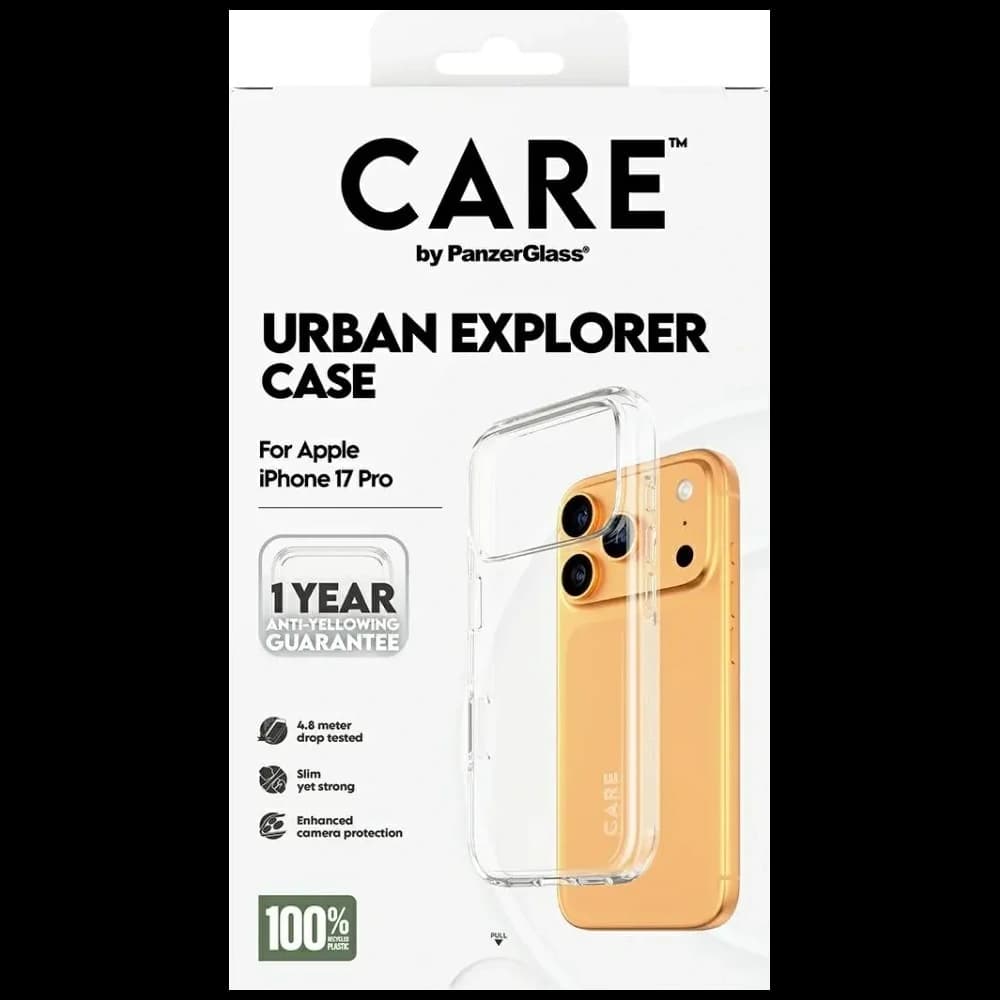 CARE by PanzerGlass Flagship Urban Explorer w. Clear Frame Apple iPhone 17 Pro clear - 5