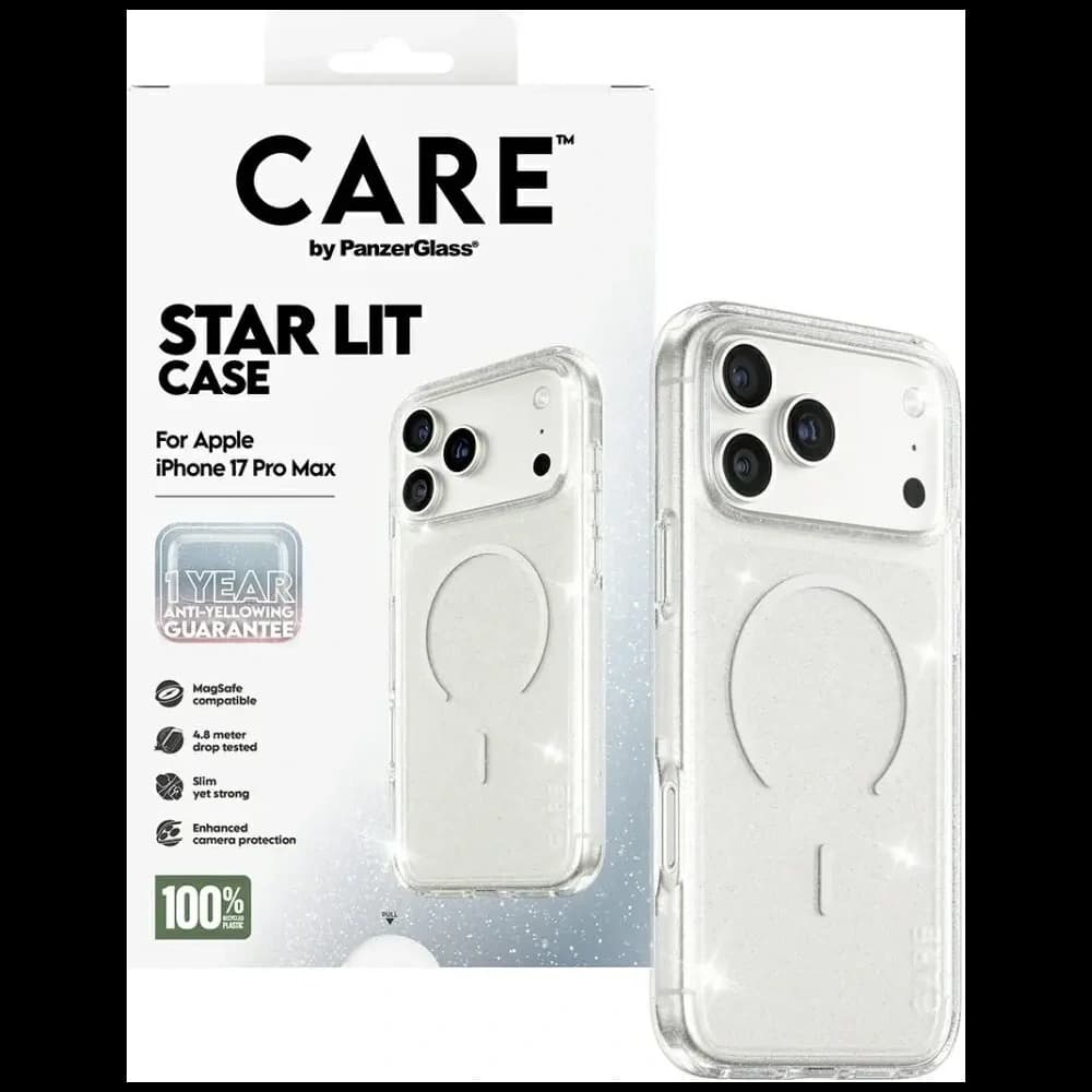 CARE by PanzerGlass Flagship Urban Explorer w. White MagSafe Apple iPhone 17 Pro Max Star Lit - 4
