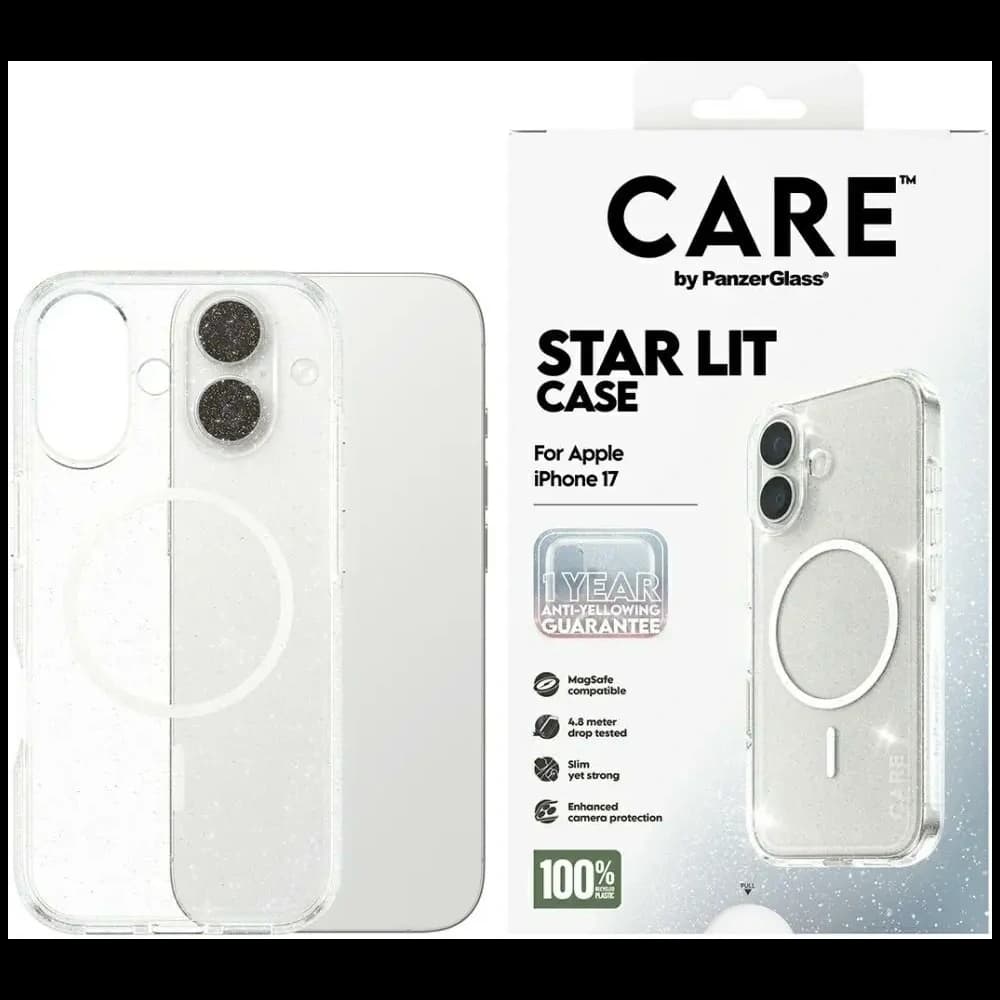 CARE by PanzerGlass Flagship Urban Explorer w. White MagSafe Apple iPhone 17 Star Lit - 1
