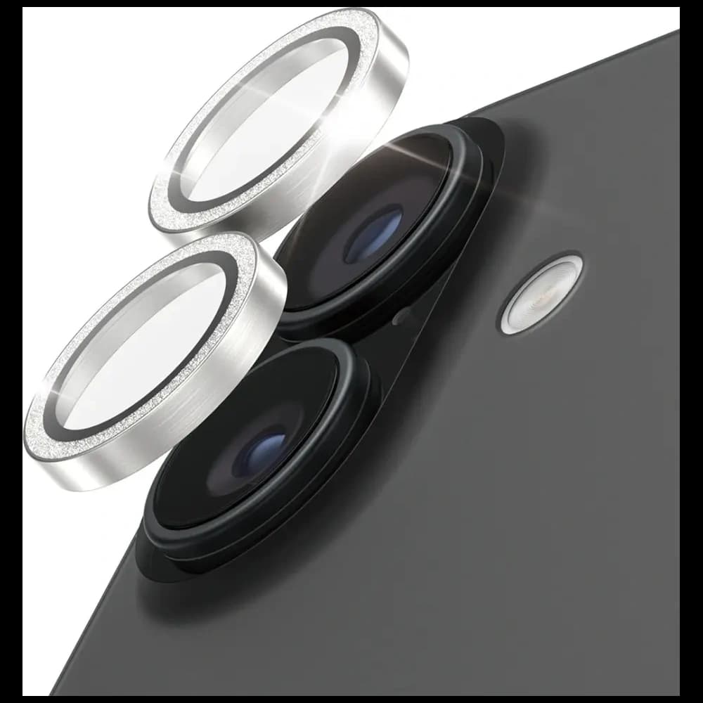 PanzerGlass Hoops Glitter Lens Apple iPhone 17 / 16 / 16 Plus silver - 2