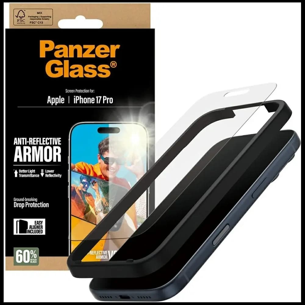 PanzerGlass Armor Anti-Reflective EasyAligner Apple iPhone 17 Pro - 4