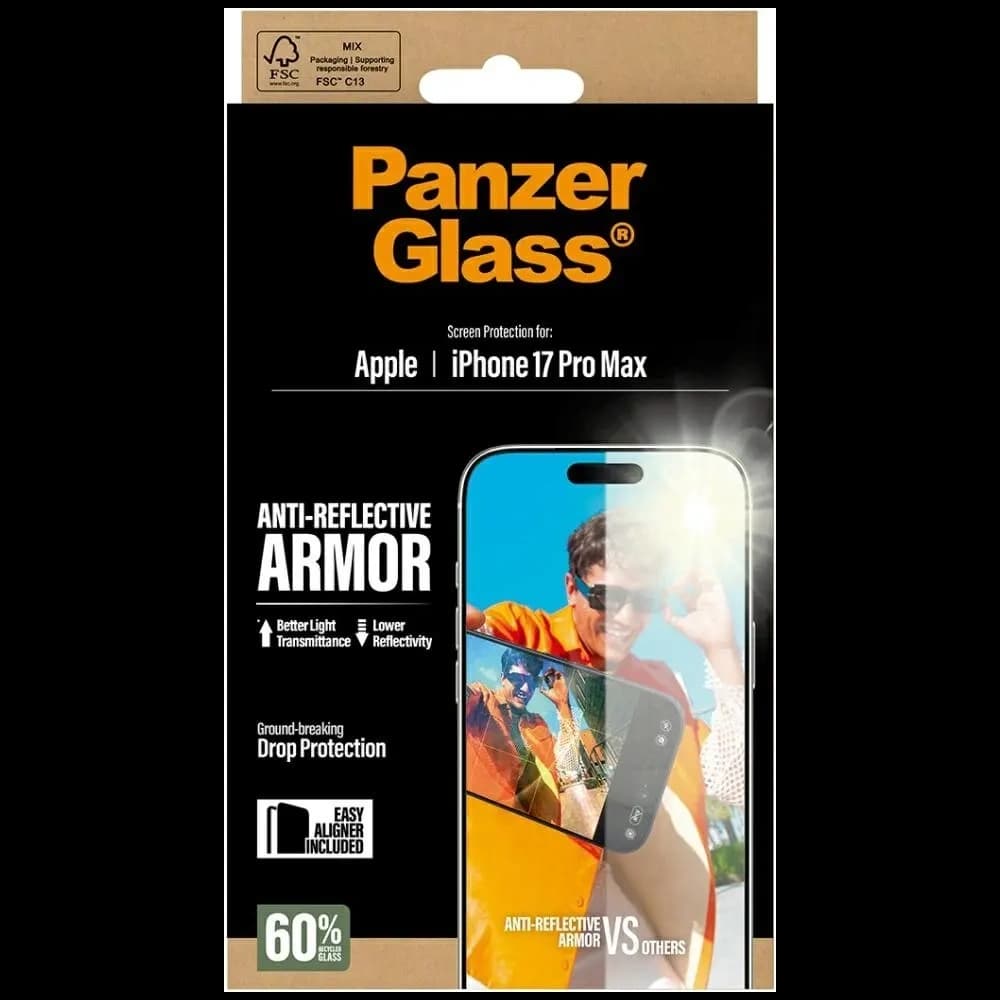 PanzerGlass Armor Anti-Reflective EasyAligner Apple iPhone 17 Pro Max - 5
