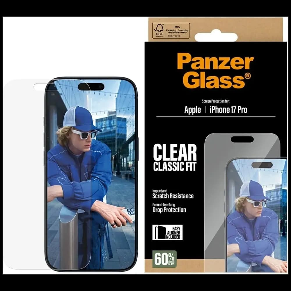 PanzerGlass Classic Fit EasyAligner Apple iPhone 17 Pro - 1