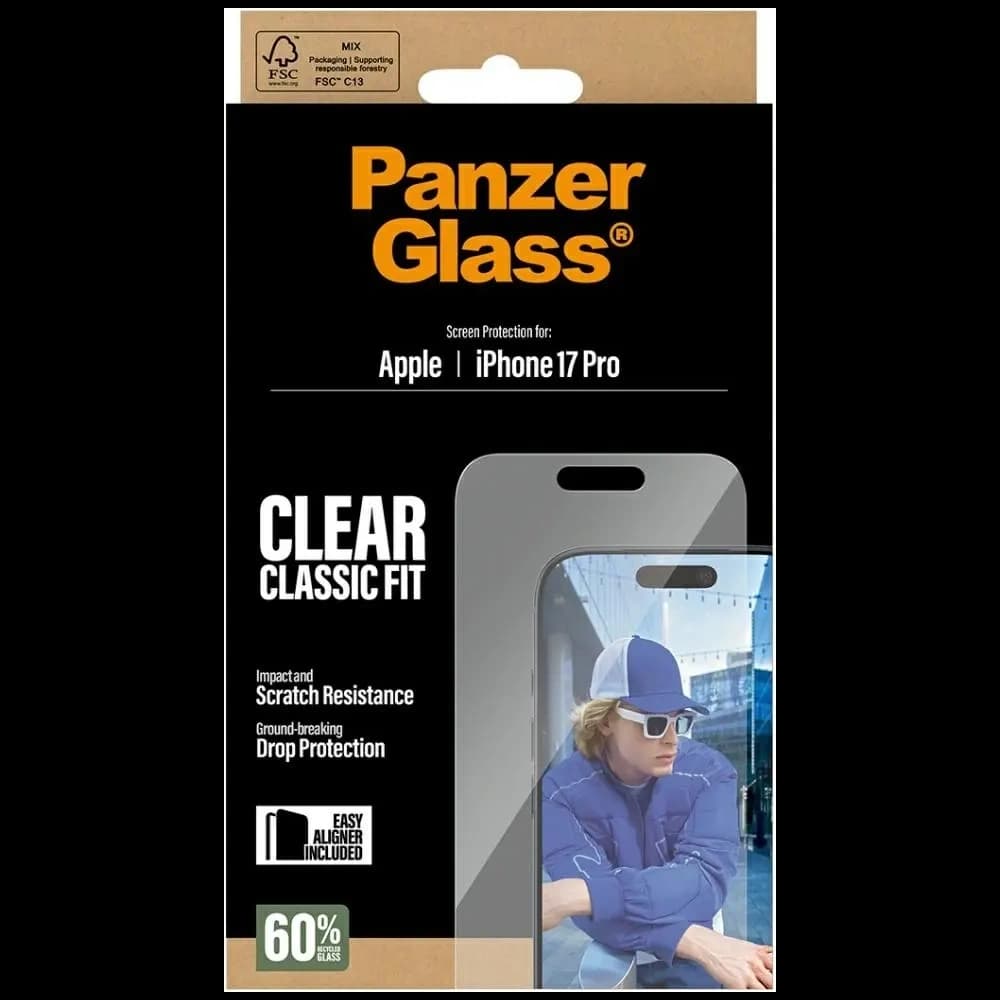 PanzerGlass Classic Fit EasyAligner Apple iPhone 17 Pro - 5