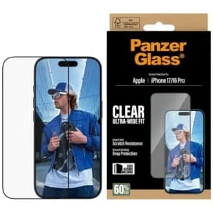 PanzerGlass Ultra-Wide Fit EasyAligner Apple iPhone 17 / 16 Pro
