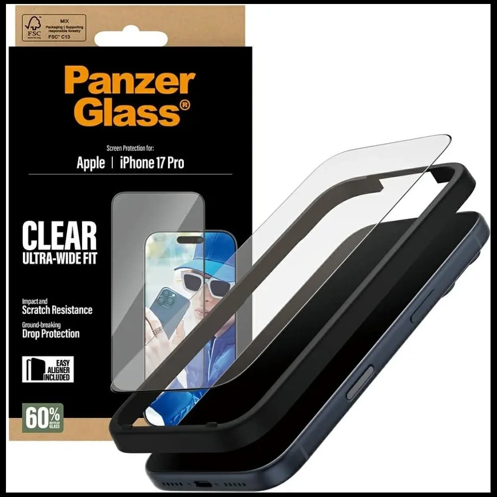PanzerGlass Ultra-Wide Fit EasyAligner Apple iPhone 17 Pro
 - 4