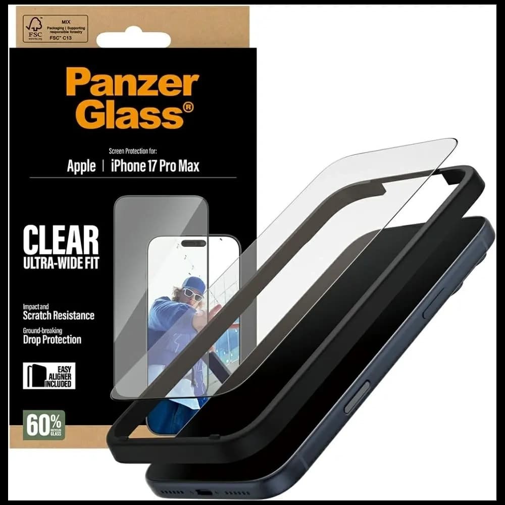 PanzerGlass Ultra-Wide Fit EasyAligner Apple iPhone 17 Pro Max - 4